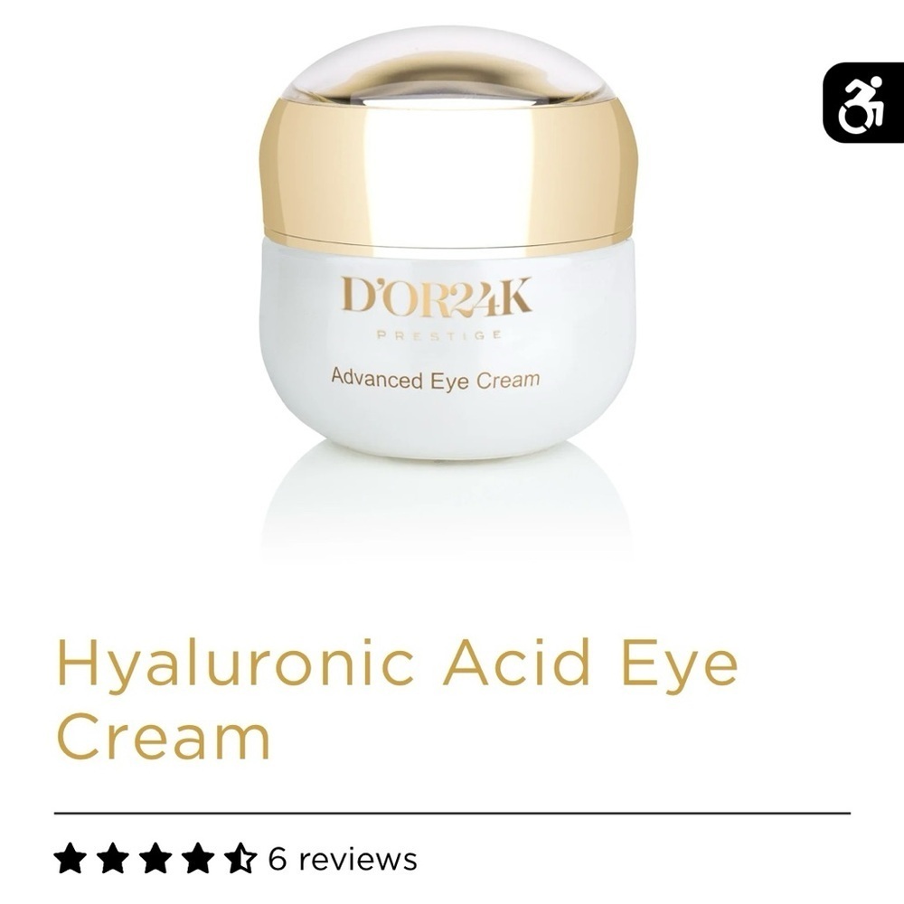 Prestige Hyaluronic Acid Eye Cream and Serum Set-D’OR 24K Brand New in Wrapping - Picture 3 of 7